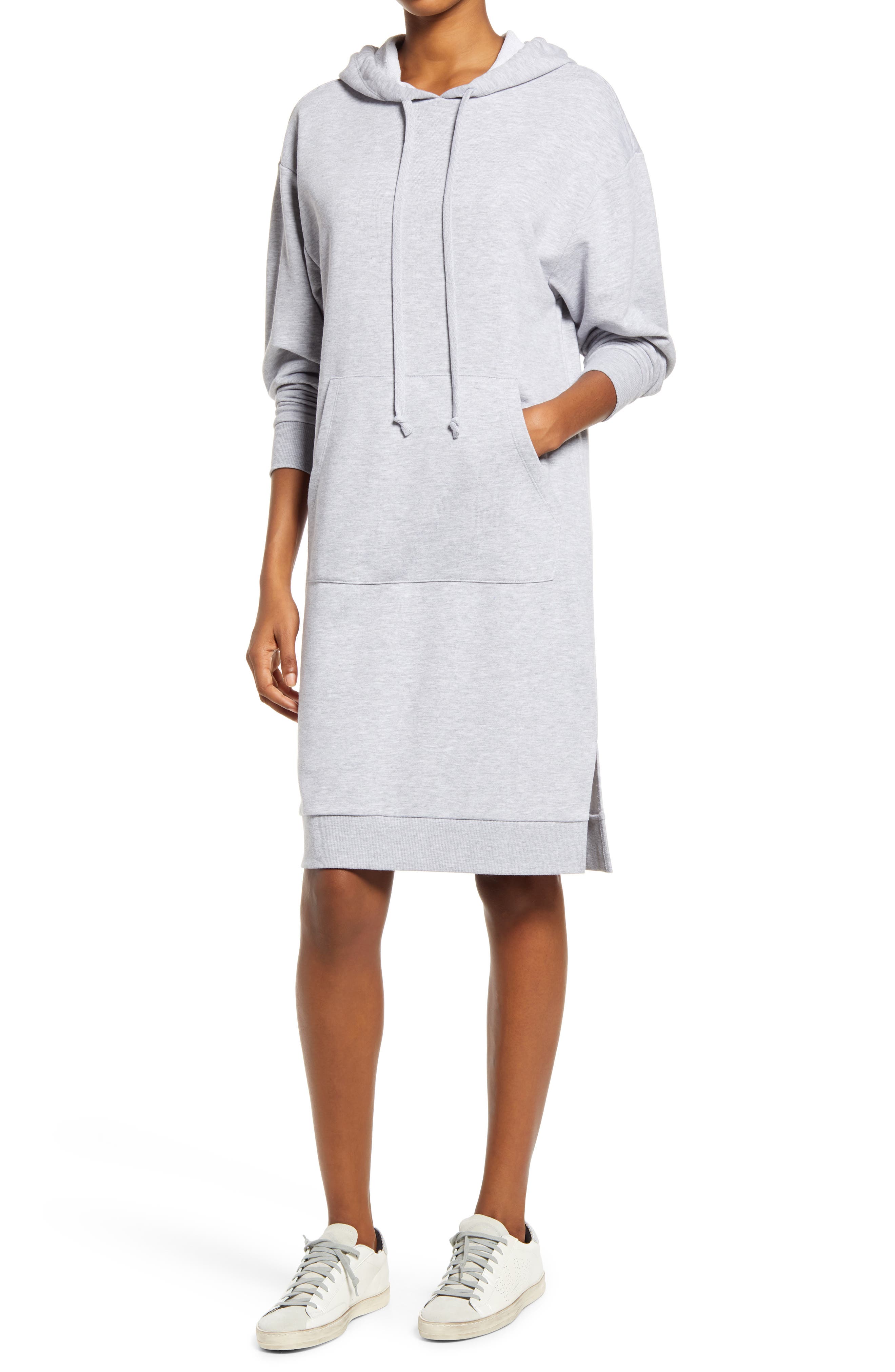knitted hoodie dress
