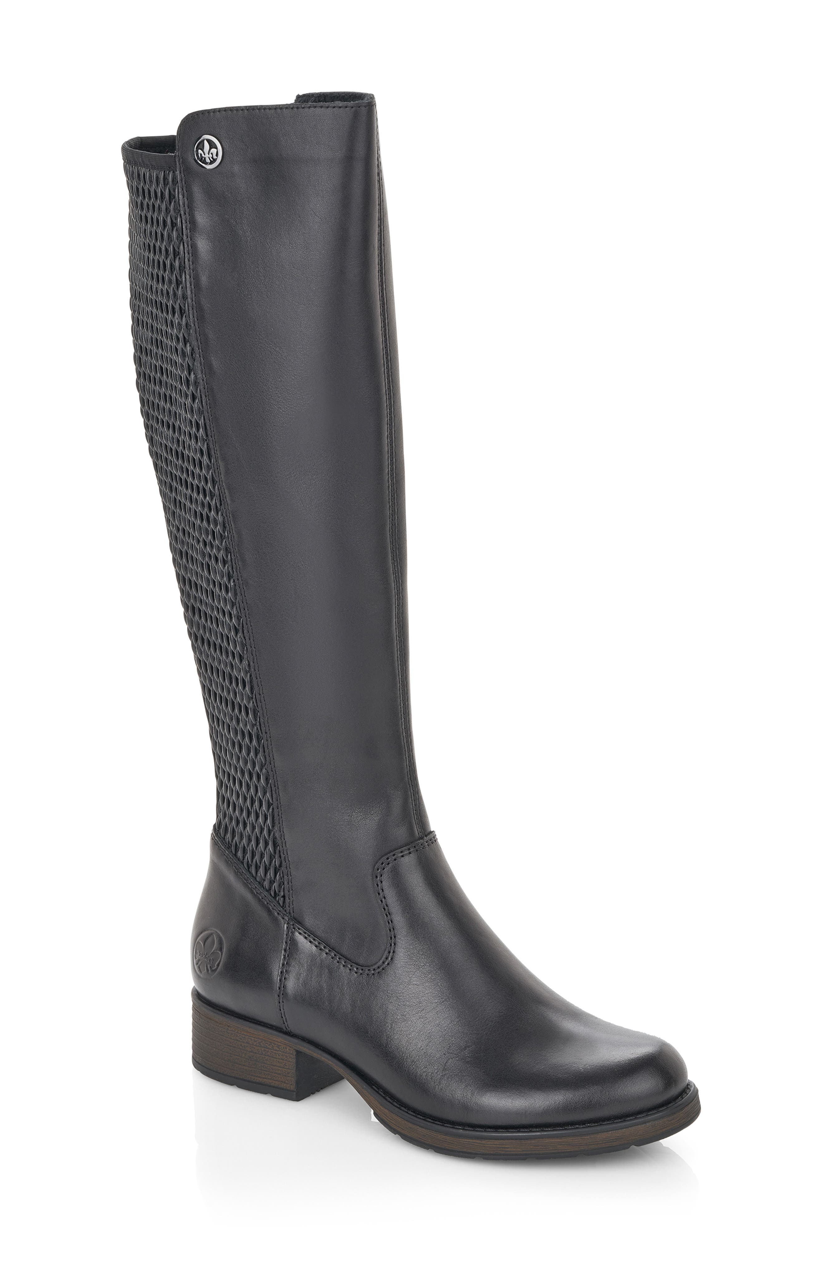 UPC 644403467840 product image for Rieker Faith 91 Riding Boot in Schwarz/Black/Schwarz at Nordstrom, Size 8.5-9Us | upcitemdb.com