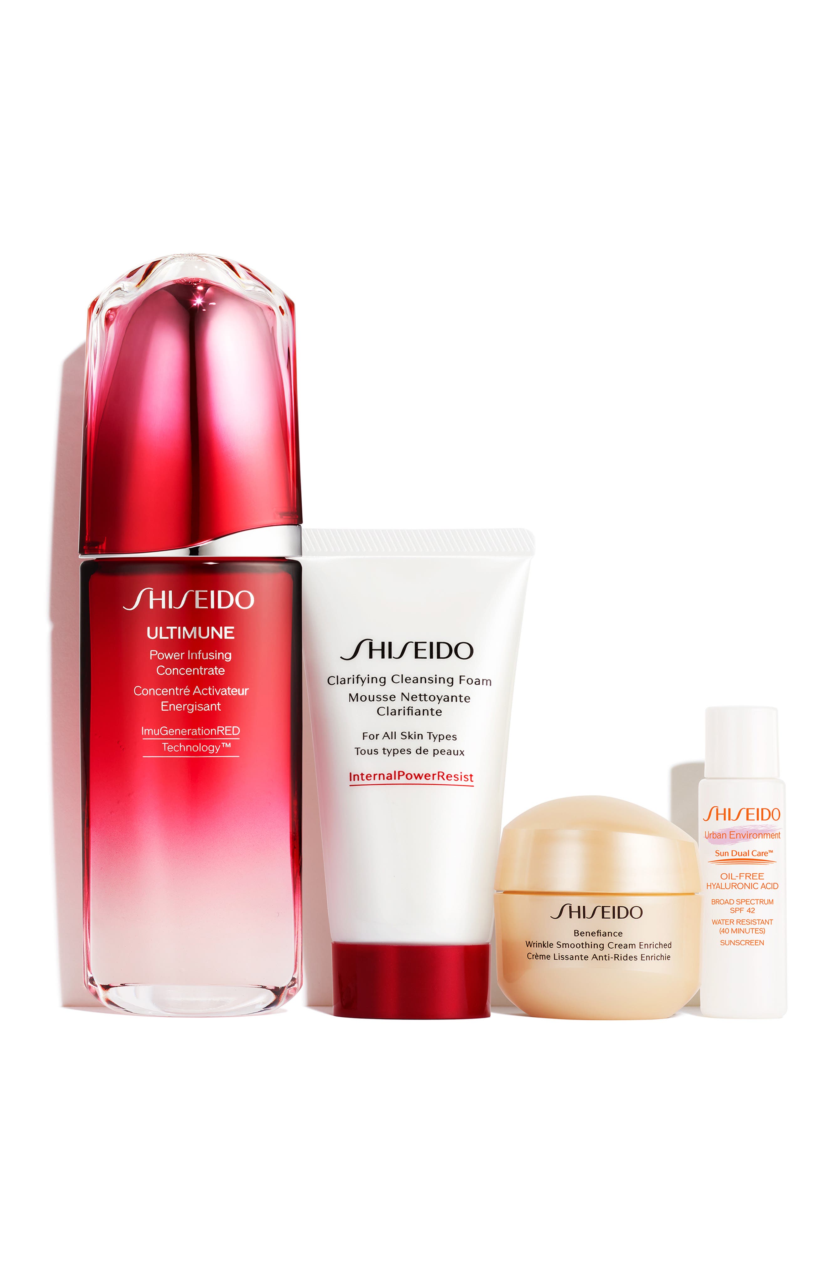 Shiseido Ultimune Strength & Hydration Set USD $192 Value | Nordstrom