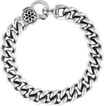 Good Art Hlywd Sterling Silver Curb Chain Bracelet Nordstrom