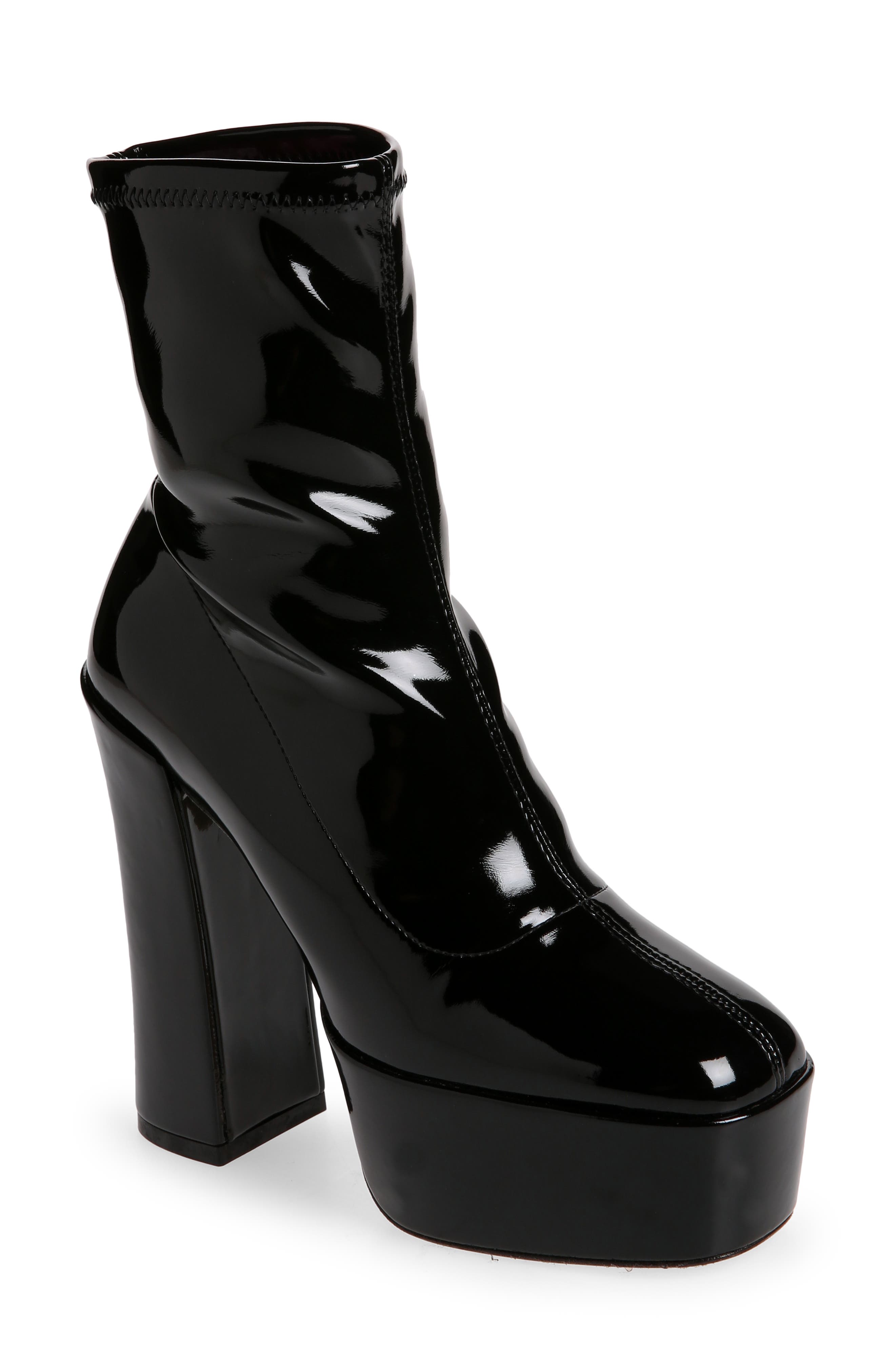 nordstrom patent leather booties