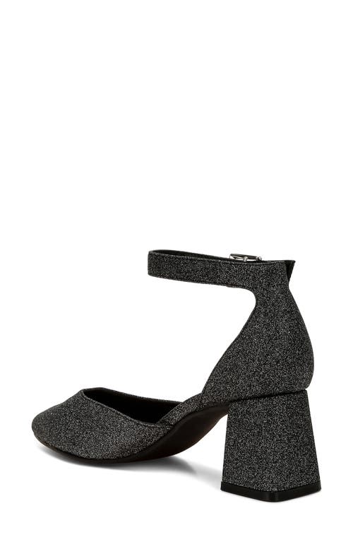 Shop London Rag Taznia Ankle Strap Pump In Black