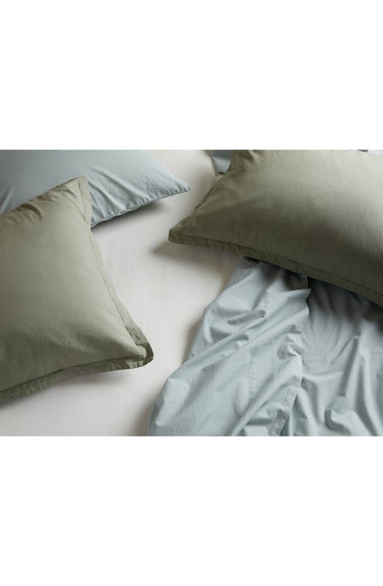 Shop Parachute Percale Duvet Cover In Spa