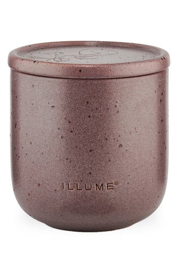 Illume Cypress & Lavender Medium Patio Candle In Purple