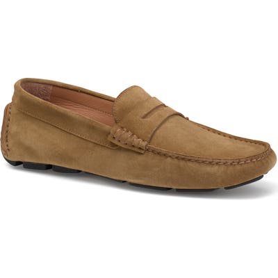 Trask Rowan Driving Penny Loafer, Brown
