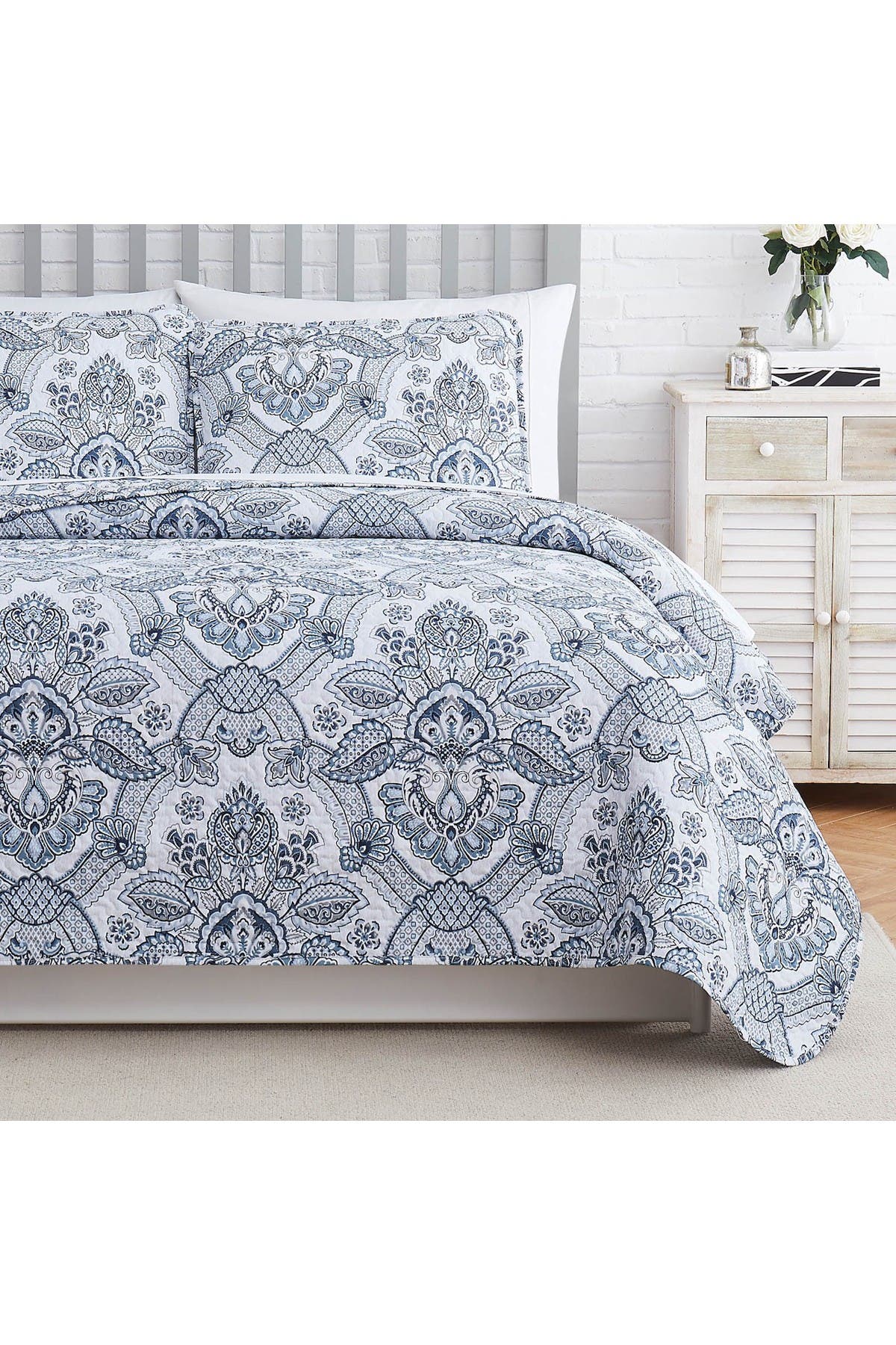 SOUTHSHORE FINE LINENS | Enchantment Oversized Quilt Cover Set - Blue ...