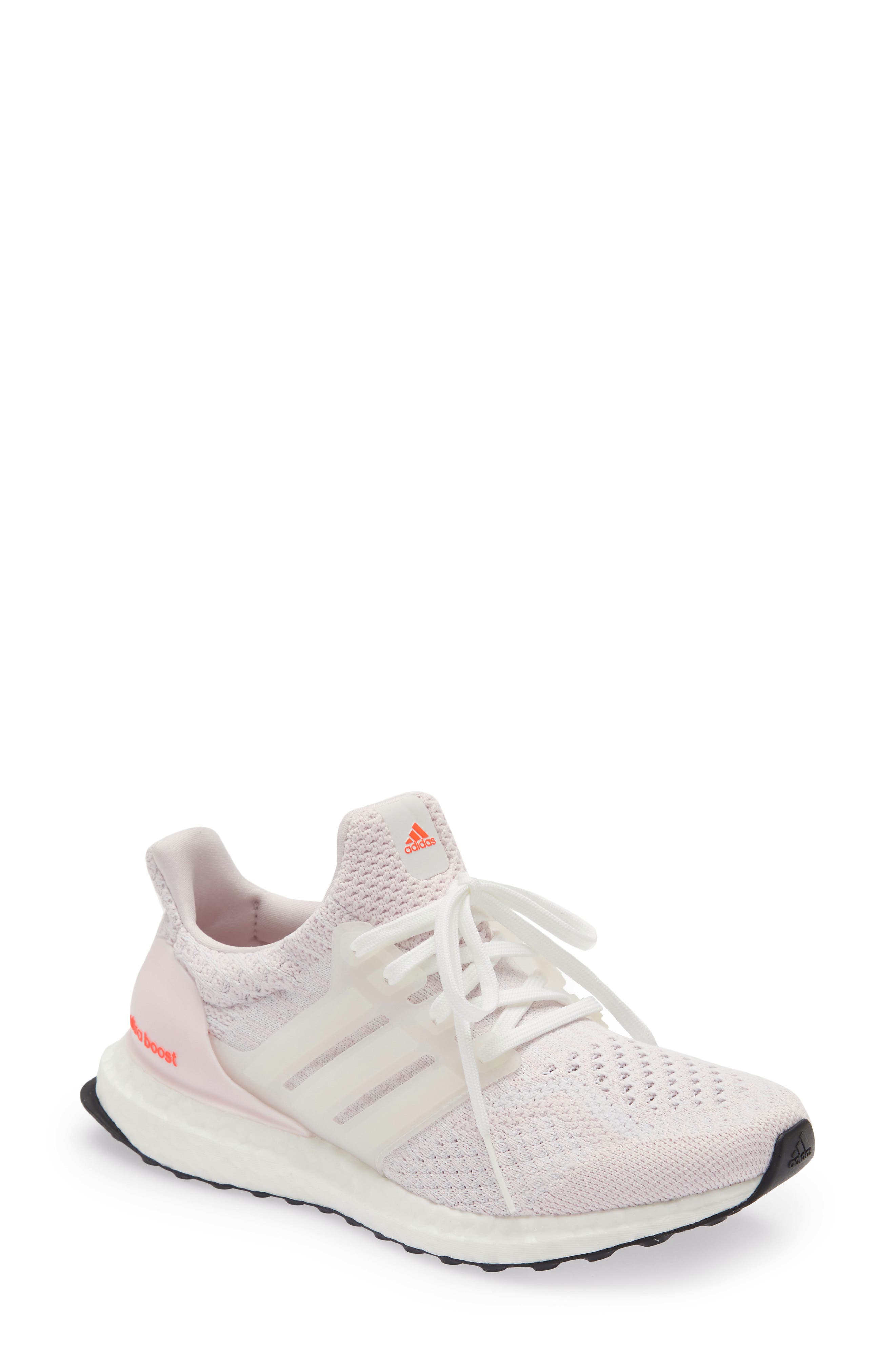 adidas white pink sneakers