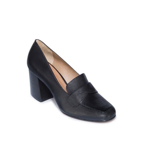 BERNARDO FOOTWEAR BERNARDO FOOTWEAR NESSA BLOCK HEEL LOAFER 