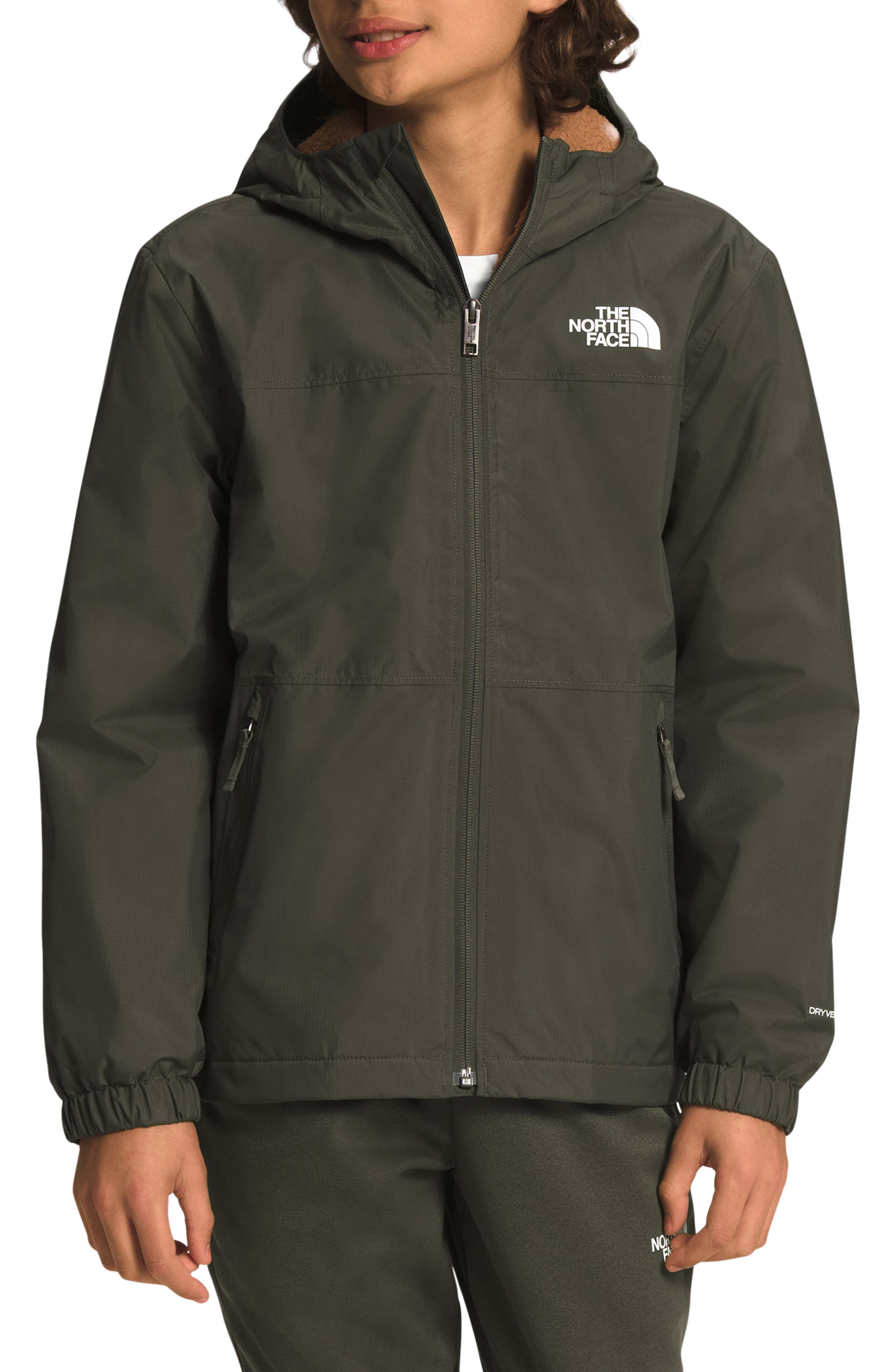 north face warm storm jacket black