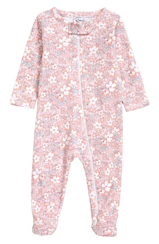 NORDSTROM PRINT COTTON FOOTIE