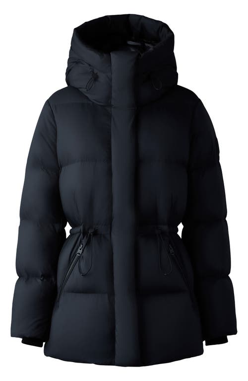 Mackage Freya Softwash Crinkle Down Jacket In Black