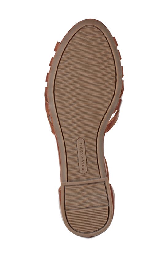 Shop Easy Spirit Dorothy Ankle Strap Sandal In Medium Brown 210
