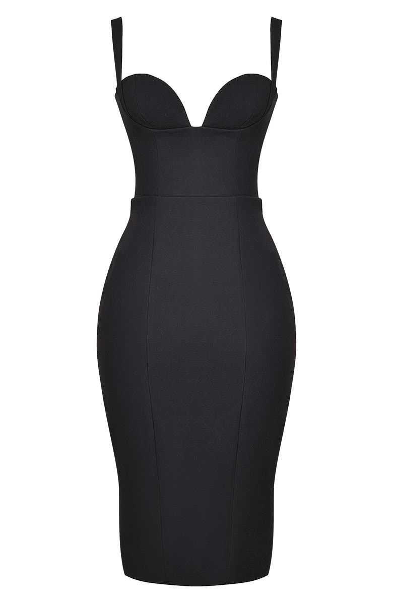 HOUSE OF CB Bellisima Body-Con Cocktail Midi Dress | Nordstrom