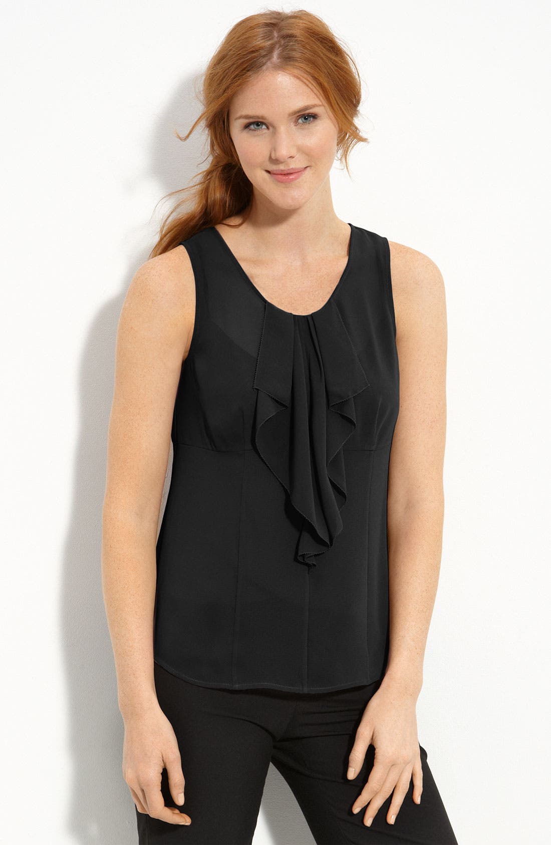 Halogen® Sleeveless Ruffle Blouse | Nordstrom