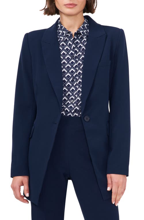 halogen(r) Single Breasted Blazer in Classic Navy