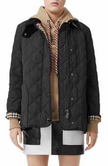 Burberry Fernleigh Thermoregulated Diamond Quilted Jacket | Nordstrom
