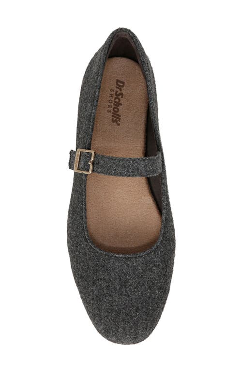 Shop Dr. Scholl's Wexley Mary Jane Ballet Flat In Charcoal