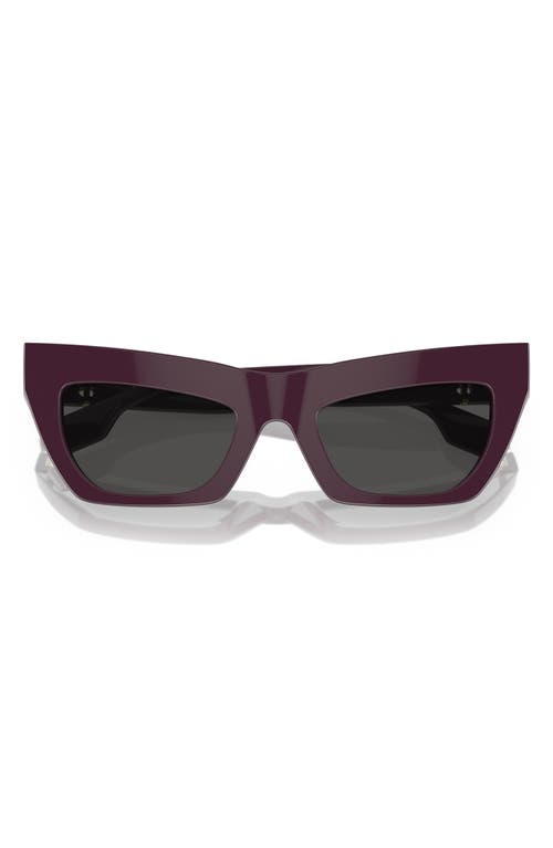 burberry 51mm Cat Eye Sunglasses in Bordeaux at Nordstrom