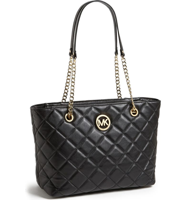 MICHAEL Michael Kors 'Fulton - Large' Quilted Leather Tote | Nordstrom