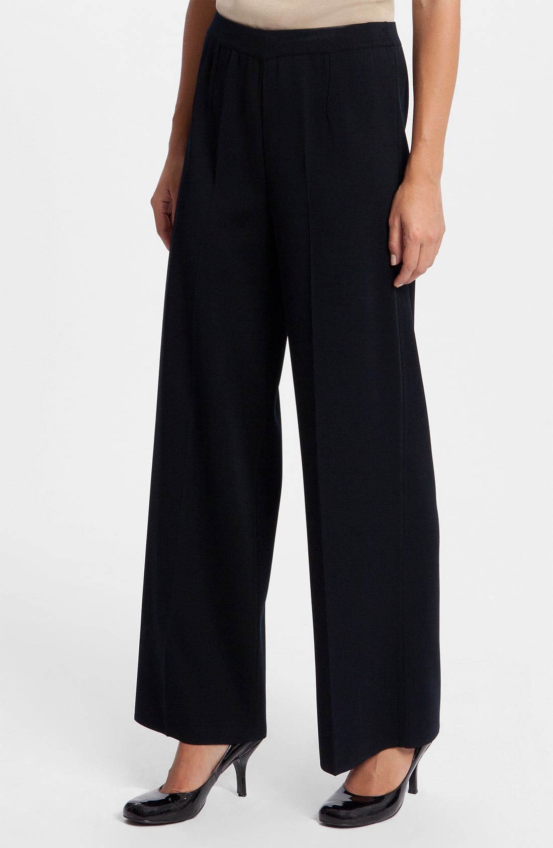 Women's Ming Wang Wide Leg Pants Women's Ming Wang Wide Leg Pants