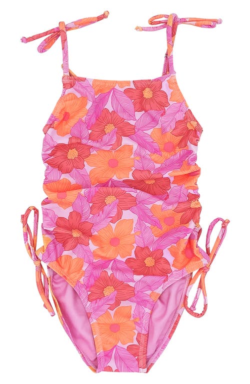 Feather 4 Arrow Kids' Seaside One-Piece Swimsuit Lilac at Nordstrom,