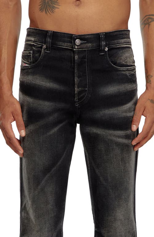 Shop Diesel ® 1998 D-buck Bootcut Jeans In Black Denim