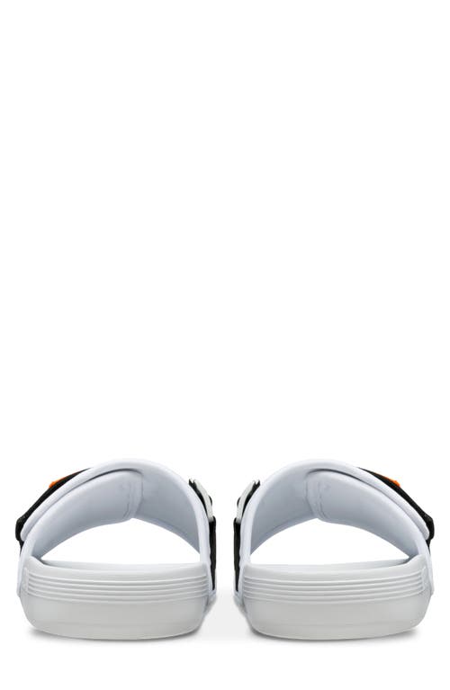 K-swiss X Mclaren Slide Sandal In White/black