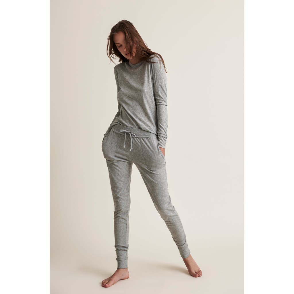 Skin Ny Pant In Heather Grey