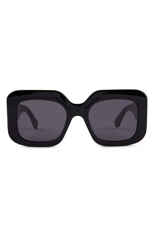 DIFF Giada 52mm Square Sunglasses in Grey
