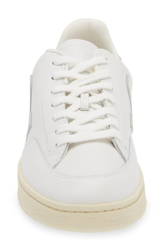 Shop Veja Gender Inclusive V-12 Sneaker In Extra-white Light-grey
