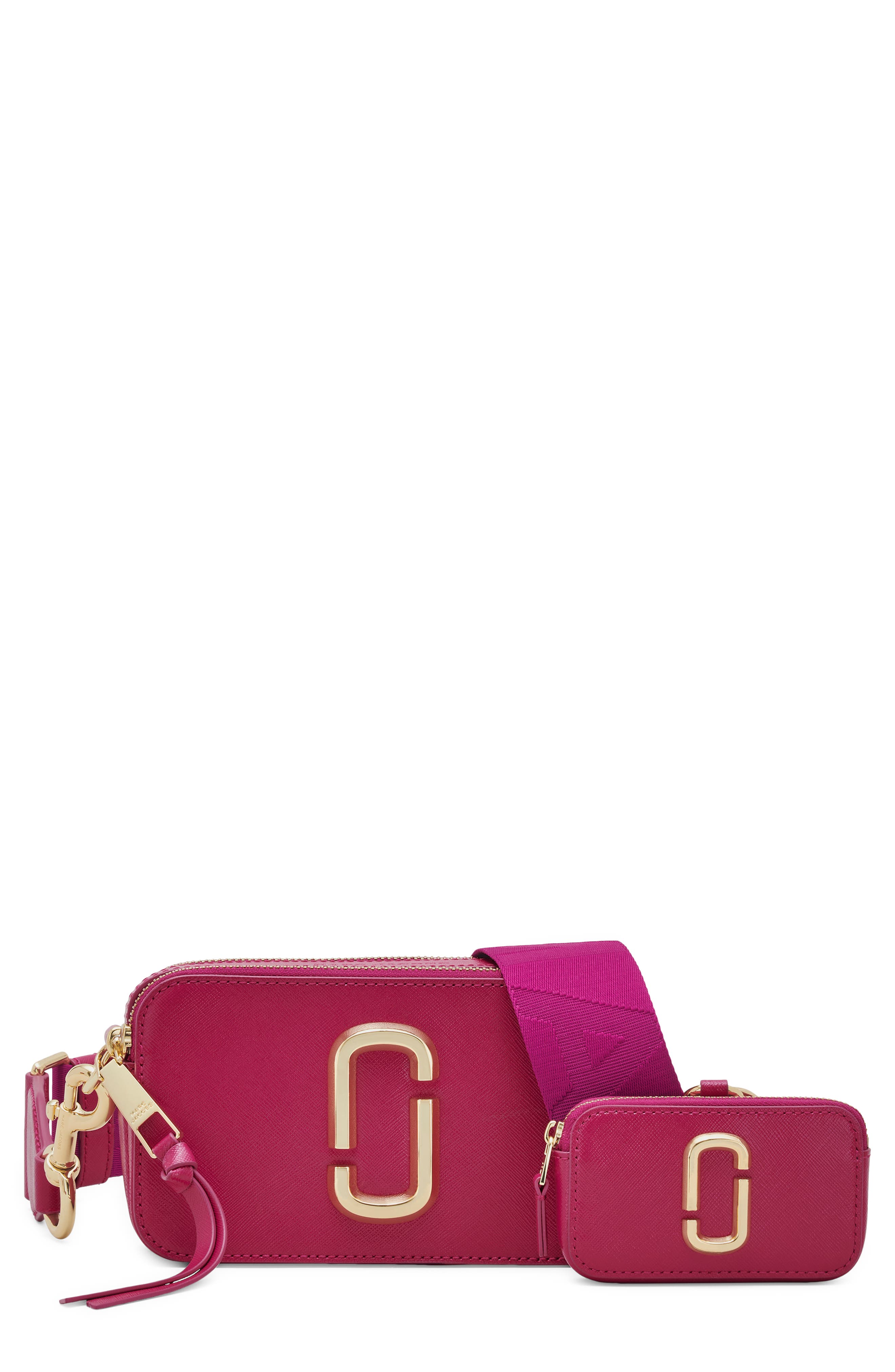 Marc Jacobs The Utility Snapshot Bag in Lipstick Pink | Smart Closet