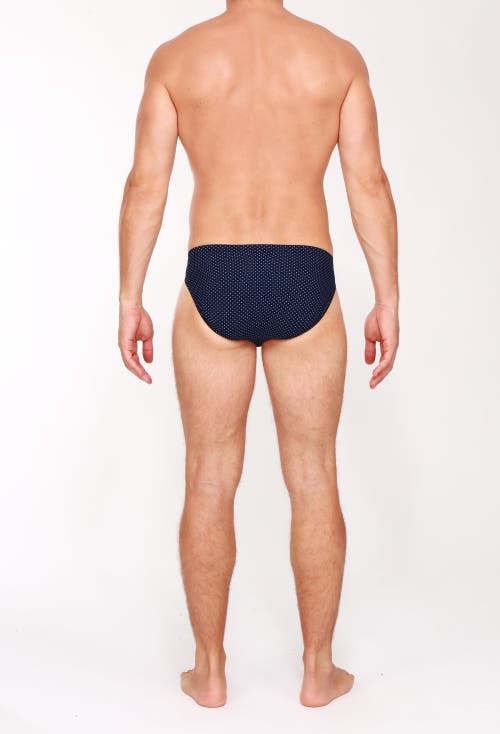 Hom Max Comfort Micro Briefs In Navy