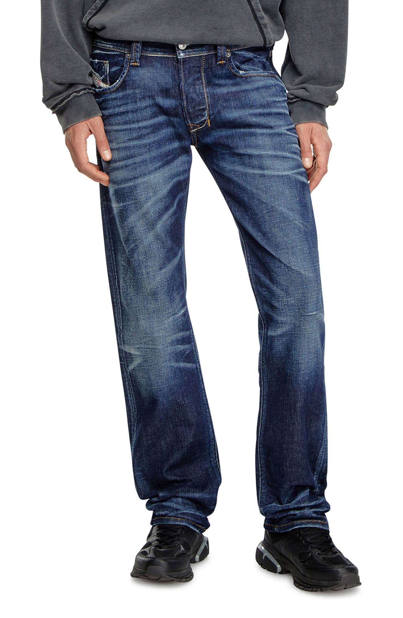 DIESEL® 1985 Larkee Straight Leg Jeans in Denim 