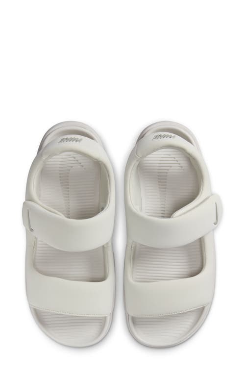 Shop Nike Calm Sandal In Light Bone/light Bone