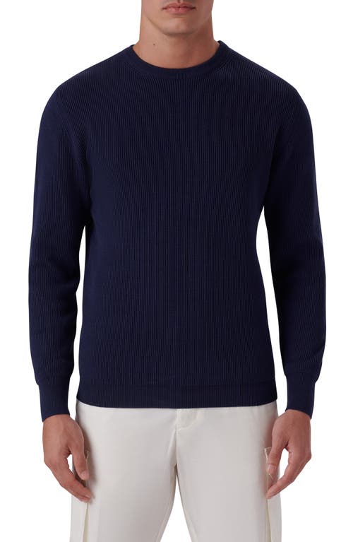 Bugatchi Cotton Rib Sweater at Nordstrom,