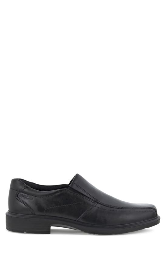 Ecco Helsinki Classic Bike Toe Loafer In Black