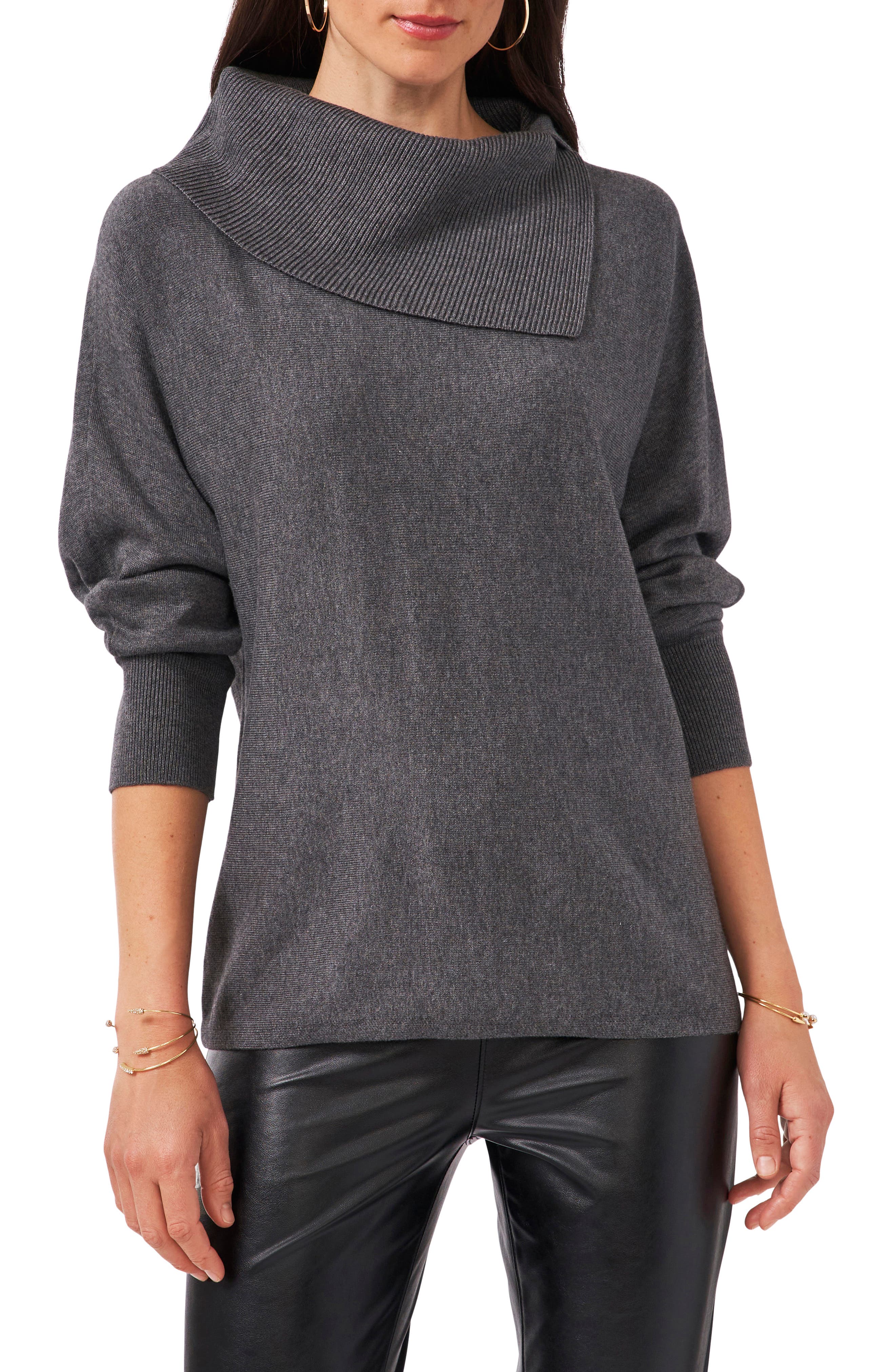 vince camuto dolman sleeve sweater
