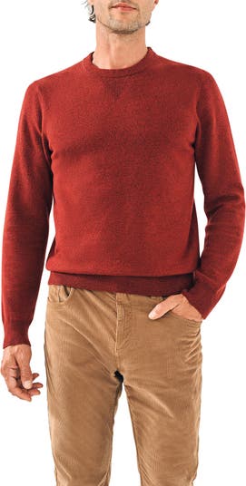 Primary Red Organic Cotton Crewneck Sweatshirt