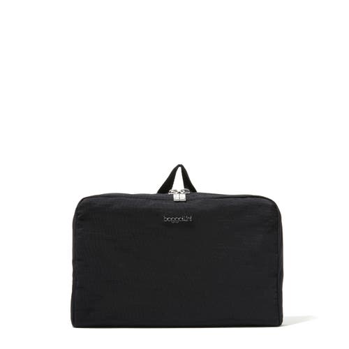Baggallini Carryall Expandable Packable Weekender Tote Bag In Black