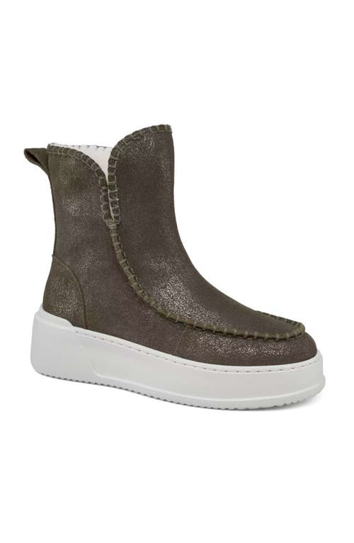 Jslides Footwear Jaja Sneaker In Metallic Khaki