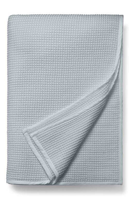 Boll & Branch Waffle Organic Cotton Blanket in Shore at Nordstrom