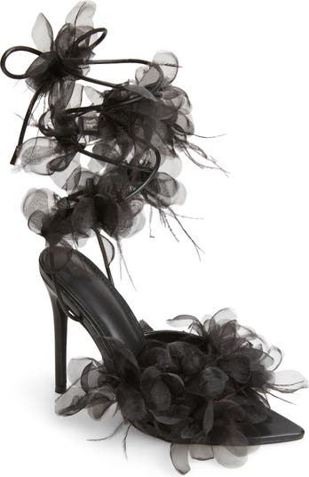 AZALEA WANG Elkin Ankle Tie Sandal (Women) | Nordstrom
