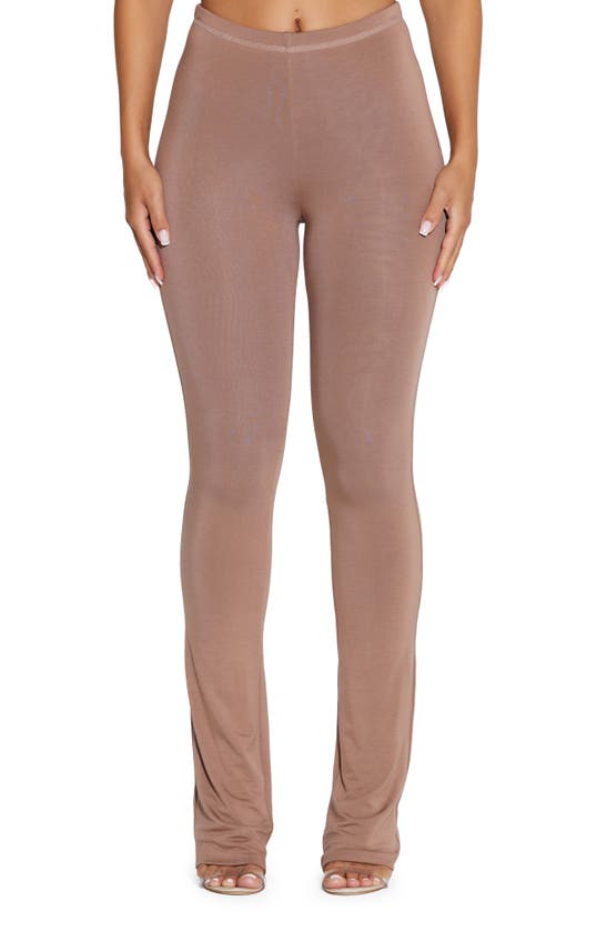 Naked Wardrobe High Waist Pants In Coco