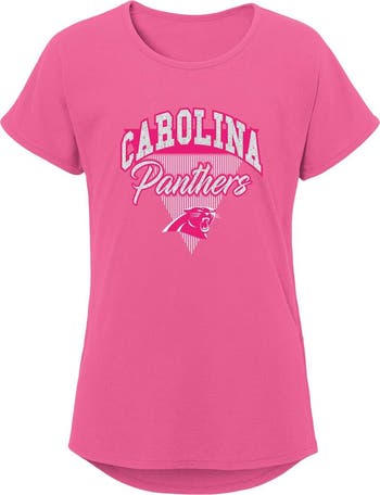 Outerstuff Girls Youth Pink Carolina Panthers Playtime Dolman T Shirt Nordstrom