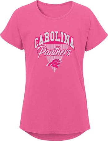 Ladies pink carolina panthers jersey best sale