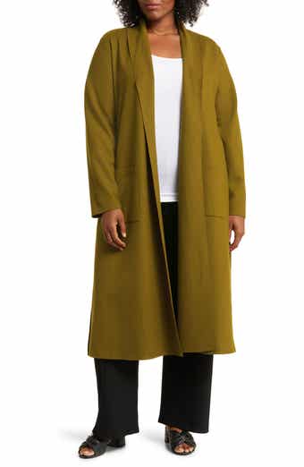 Eileen Fisher Organic Linen Trench Coat Nordstrom
