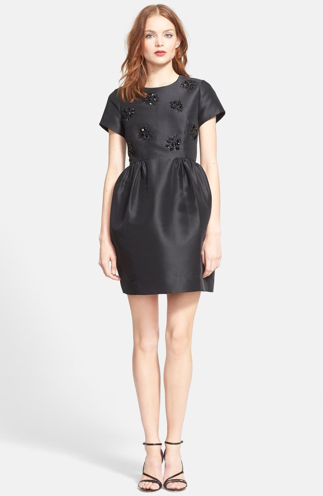 kate spade new york embellished fit & flare dress Nordstrom