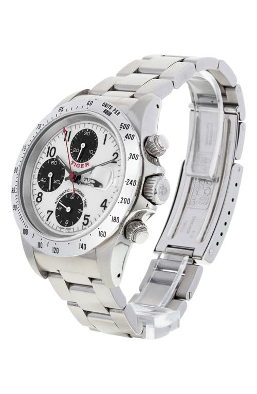 WATCHFINDER & CO. WATCHFINDER & CO. TUDOR PREOWNED 1997 PRINCE BRACELET CHRONOGRAPH WATCH, 40MM