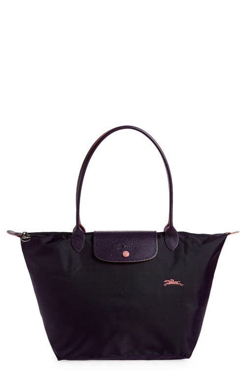 Longchamp Le Pliage Shoulder Bag in Bilberry