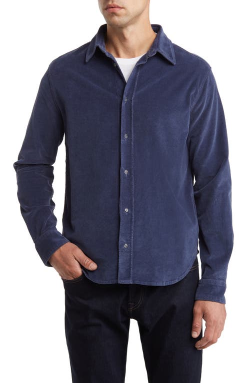 Citizens of Humanity Cairo Corduroy Button-Up Shirt in Le Cote at Nordstrom, Size Medium